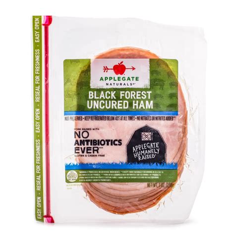 Get Applegate Uncured Black Forest Ham Slices Delivered Weee Asian