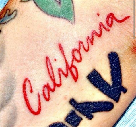 California Tattoo Lettering Tattoo Fonts Tattoos