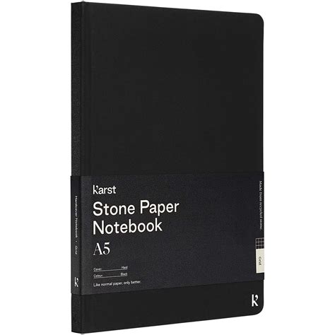 Karst A Stone Paper Hardcover Notebook Squared Extravaganza