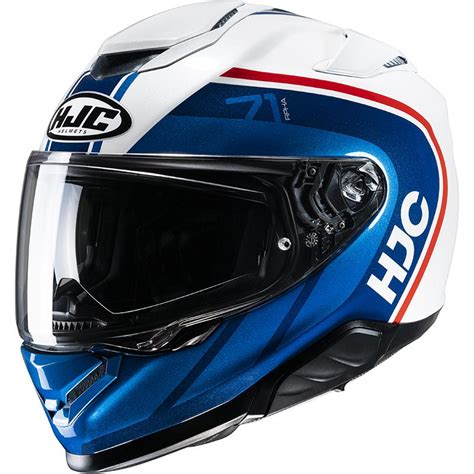 Casque RPHA 71 MAPOS MC21 HJC RPHA Bleu Blanc Rouge MAXXESS FR