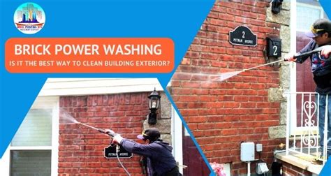 Brick Power Washing- Is It the Best Way to Clean Building Exterior?