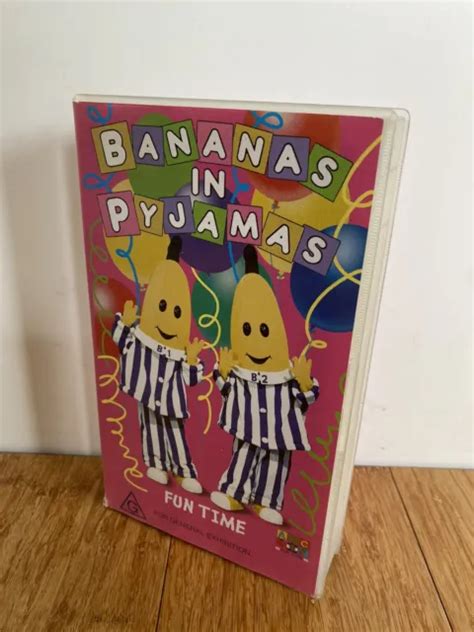 BANANAS IN PYJAMAS Fun Time VHS ABC Australia Video Tape 1999 EUR 11 10