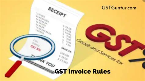 Gst Invoice Rules Know Gst Invoice Terms And Conditions In India Gst