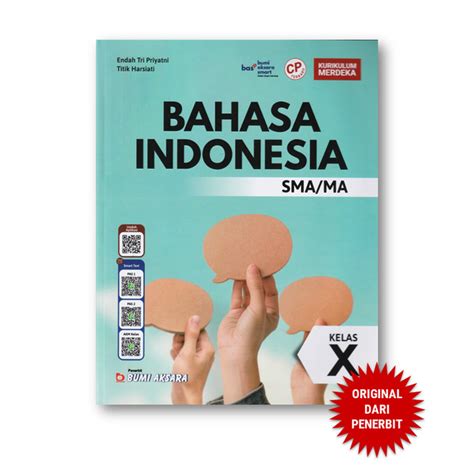 Promo Bahasa Indonesia Kelas X Sma Ma Kurikulum Merdeka Cp Terbaru