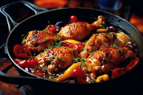 Un Voyage Culinaire Au Pays Basque Avec Ce Poulet Basquaise Au Cookeo