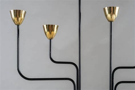 Candelabra In Metal And Brass By Gunnar Ander For Ystad Metal For Sale