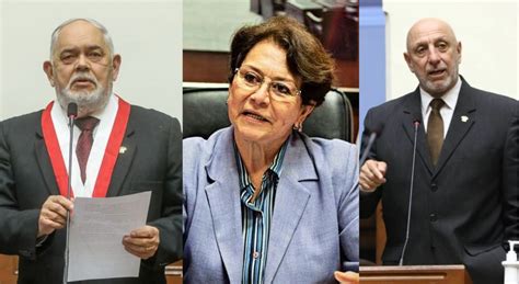 Jorge Montoya José Cueto Y Gladys Echaíz Forman Una Nueva Bancada Tras Renunciar A Renovación