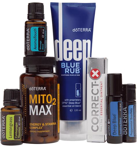 DoTERRA Athlete S Care Kit Lebensoele De DoTERRA Shop