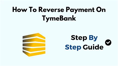 How To Reverse Payment On TymeBank YouTube