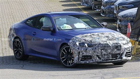 2024 BMW 4 Series Facelift Prototype Spied Testing