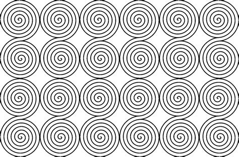 Spirals Coloring Page Coloring Pages U