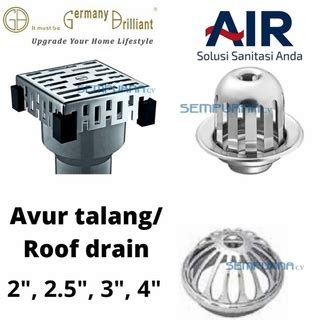 Jual Avur Afur Talang Roof Drain Strainer 2 2 5 3 4 Saringan