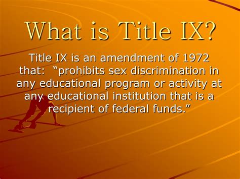 Ppt What Is Title Ix Powerpoint Presentation Free Download Id 6818393