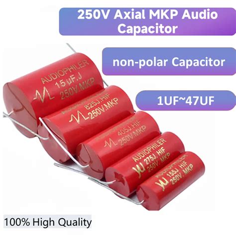 Pcs V Audiophiler Axial Mkp Capacitor Uf Uf Uf Uf Uf