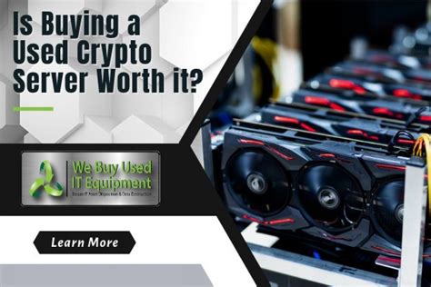 Can You Use A Used Server To Mine Crypto We Buy Used IT Equipment