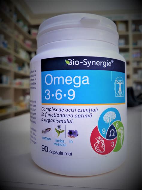 Omega Capsule Bio Synergie Farmacia Leacul Naturist