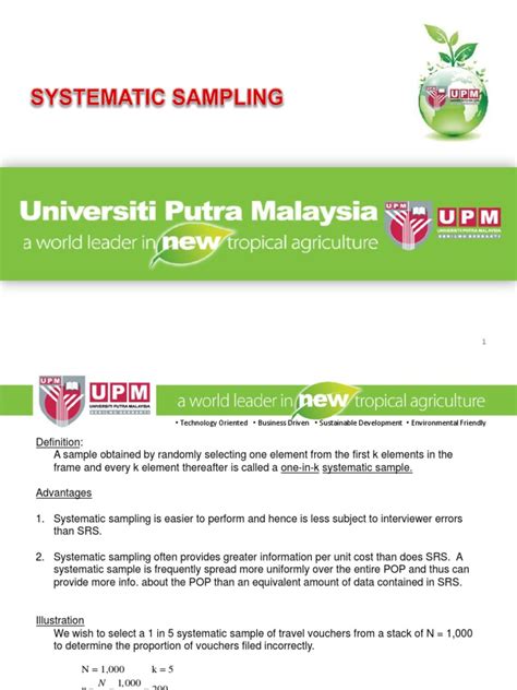 Analysis of Systematic Sampling Techniques for Estimating Population ... 