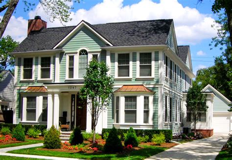 Front Elevations Classique Façade Détroit Par Wellington Chase Homes Houzz