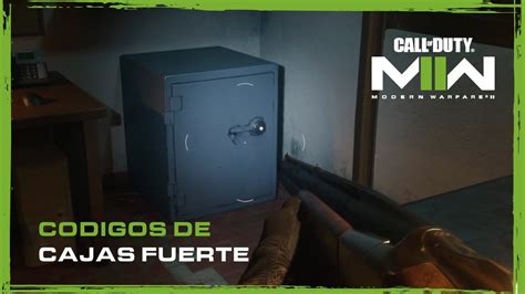 Call Of Duty Modern Warfare C Digos De Todas Las Cajas Fuerte