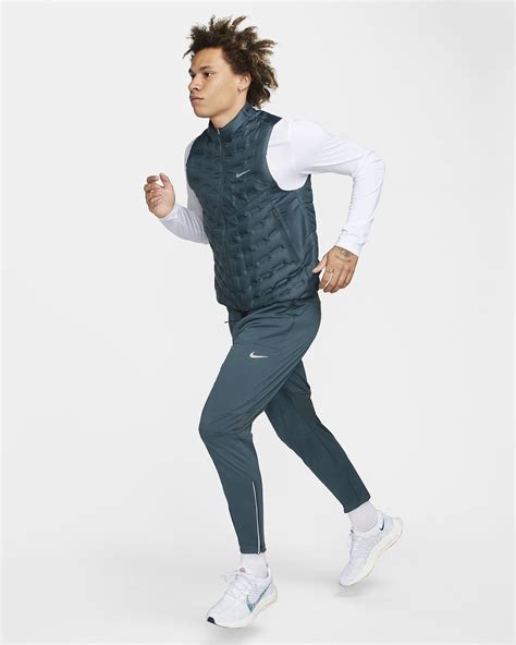 Nike Therma Fit Adv Repel Aeroloft Mens Down Running Gilet Nike Lu