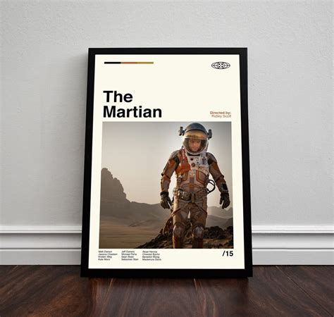 The Martian Poster the Martian Print the Martian Movie - Etsy