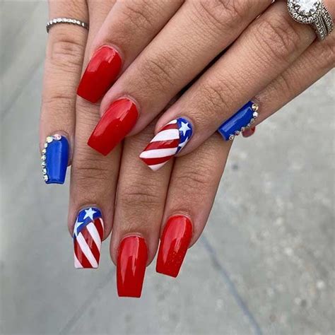 27 Patriotic Nail Designs For Your Next Summer Celebration In 2024