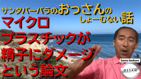 マイクロプラスチックが精子にダメージという論文 YouTube