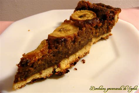 Tarte La Banane Caramel Et Noix De Coco Bonheurs Gourmands De Sophie