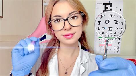 Asmr Eye Exam Doctor Roleplay Lens 1 Or 2 Test Realistic Vision