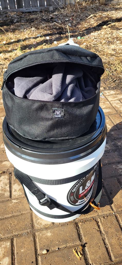 5 Gallon Bucket Organizer Round Bag Usa Made Bag Etsy