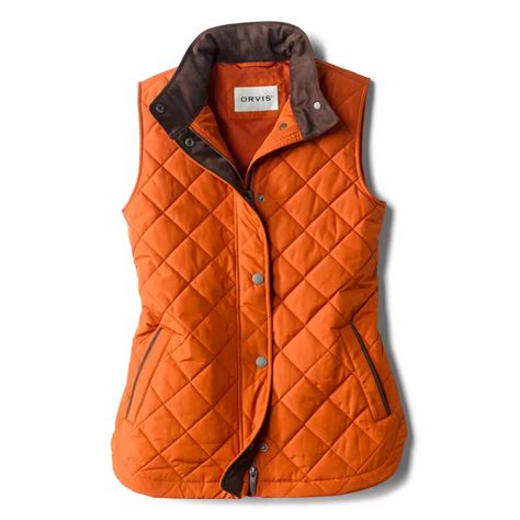 Womens Rt Diamond Quilted Vest Orvis Ruffle Outfit Fly Shop