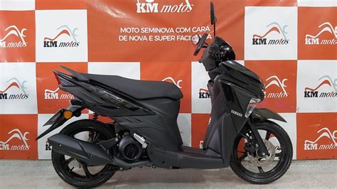 Yamaha Neo 125 UBS 2021 Preta KM Motos Sua Loja De Motos Seminovas