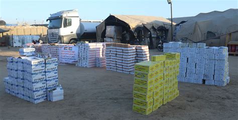 Gaza 3 Field Hospital Distributes Food Aid To Khan Younis Residents