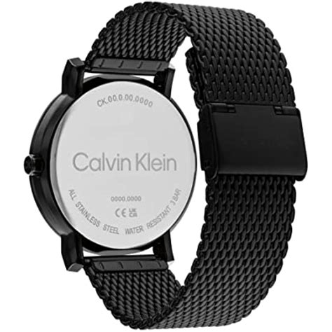 Ripley Reloj Calvin Klein Hombre Lujo Negro