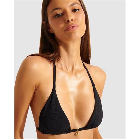 Banana Moon Lightglitter Rico Sparkly Triangle Bikini Top BIG W