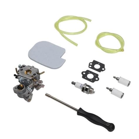 KIMISS Carburateur de tronçonneuse Kit de filtre à Air de carburateur