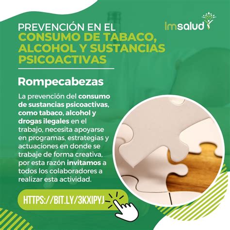 Prevenci N En El Consumo De Tabaco Alcohol Y Sustancias Psicoactivas