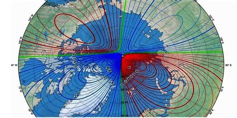 Que el polo norte magnético del planeta se desplaza hacia Rusia