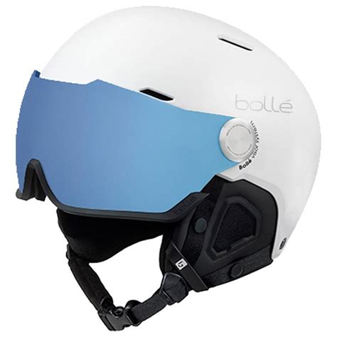 Casque visière Bollé Edge Visor White Matte Photochromic Blue Mirror