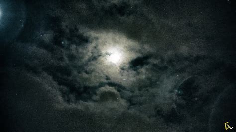 Night Sky Moon Moonlight Atmosphere Midnight Light Cloud Darkness Outer Space