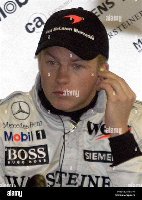 Dpa Finnish Formula One Driver Kimi Raikkonen Mclaren Mercedes