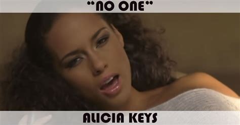 "No One" Song by Alicia Keys | Music Charts Archive