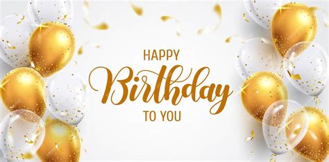 Premium Vector Birthday Vector Background Design Happy Birthday To