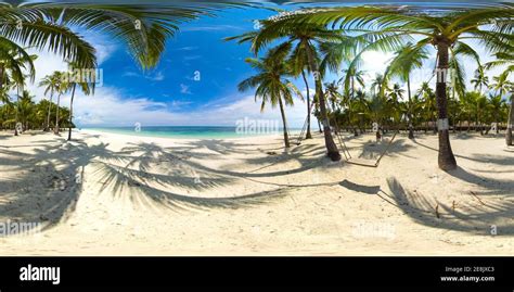 Beautiful Tropical Beach And Turquoise Water Panglao Island Bohol