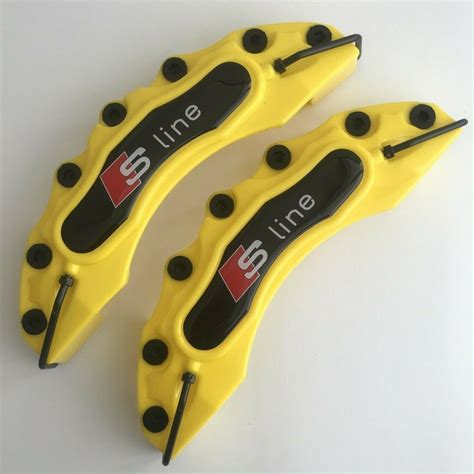 S Line Audi Yellow Brake Caliper Covers UNIVERSAL A1 A4 A5 A6 Etsy