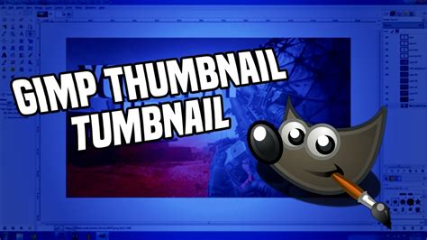 How To Make Cool Thumbnails With Free Software Gimp Tutorial YouTube