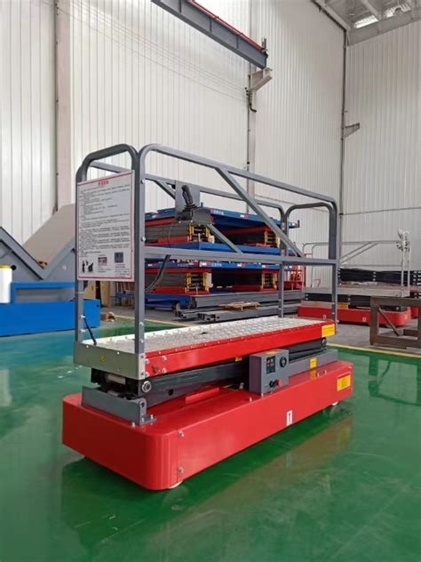 Agriculture Machine Wheels Degree Turning Hydraulic Scissor Lift