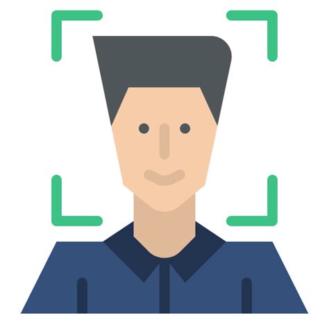 Face Detection Iconixar Flat Icon