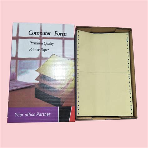 China Wholesale Price Payslip Computer Form Pin Mailer Printer Roll