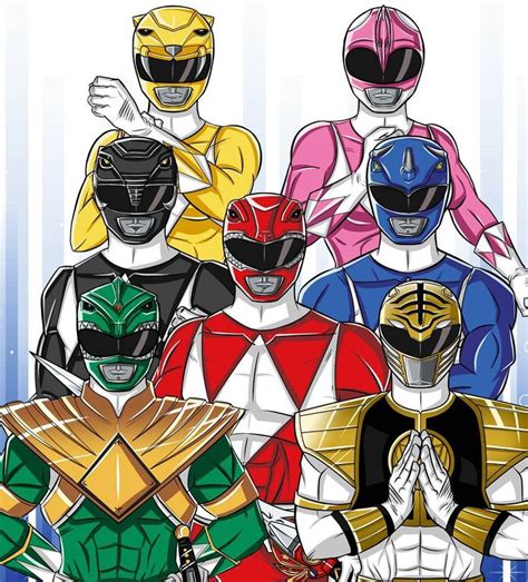 Tin Hung Vo Tran On Instagram All 7 OG Power Rangers This Last Month